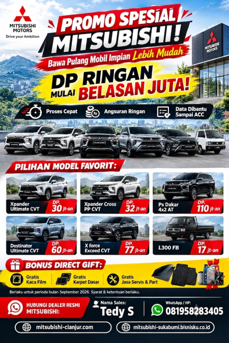 Promo Spesial Bulan September 2026